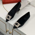 Rhinestone Pointed High Heels Stiletto Party Wedding ShoesWomen&