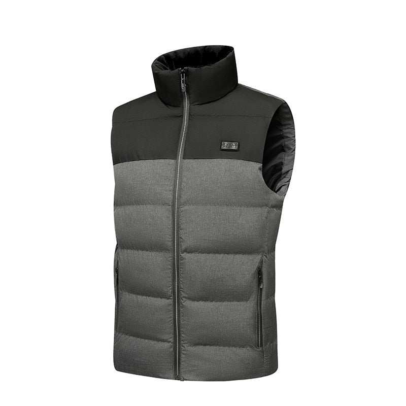 Men Women's Heat Vest Winter Cotton Padded Vest Smart Charging - Acapparelstore