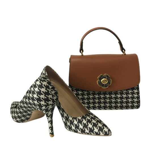 Popular Pointed Toe Shoes with Match Bags 2 types Of Shoulder Straps - Acapparelstore