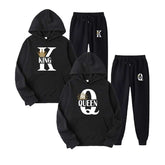 Fashion Couple Sportwear Set KING or QUEEN Streetwear - Acapparelstore