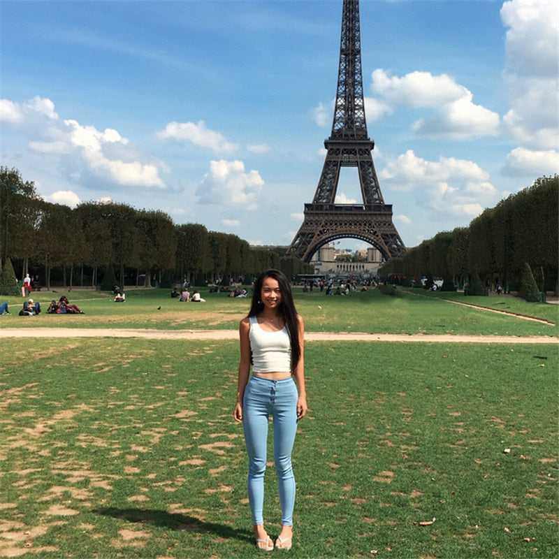 Vintage High Waist Denim Women Jeans - Acapparelstore