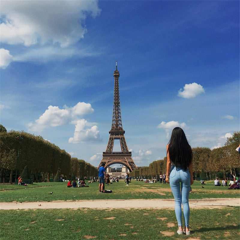 Vintage High Waist Denim Women Jeans - Acapparelstore