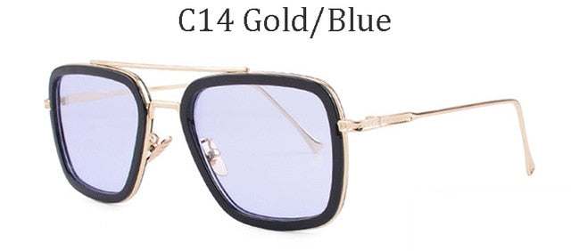 Tony Stark Iron man Fashion Avengers Style Sunglasses UV400 - Acapparelstore