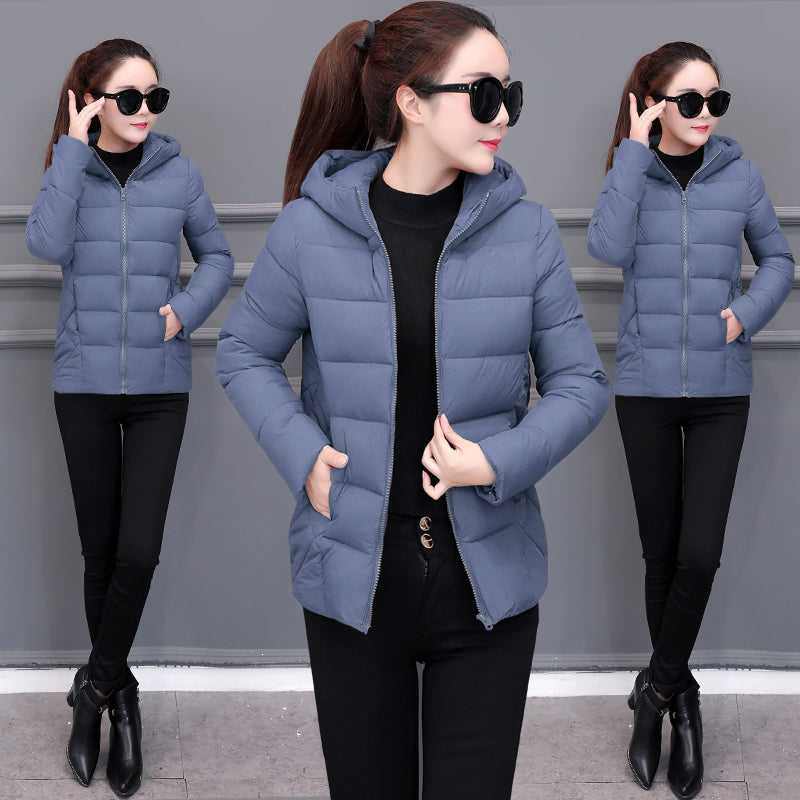 Women's cotton Winter Hooded Jackets-Warm Coats - Acapparelstore