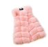 faux fur vest coats Warm Fox Fur Silver Women CoatWomen&