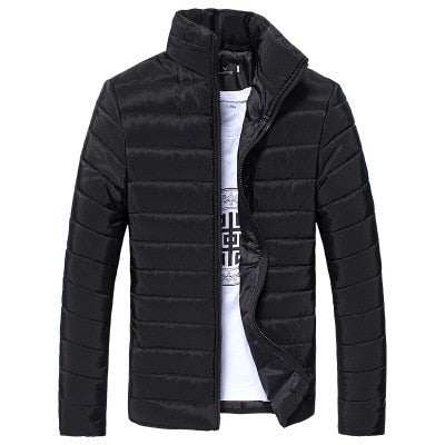 Elegant Men's Warm Winter Coat Plus Velvet Thicken Fur Overcoat - Acapparelstore