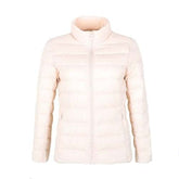 Jacket Stand Collar Warm OutwearNew Matte Woman&