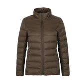Jacket Stand Collar Warm OutwearNew Matte Woman&