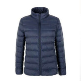 Jacket Stand Collar Warm OutwearNew Matte Woman&