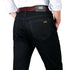 Black Jeans Business Fashion Classic Style Elastic Slim Straight TrousersMen&