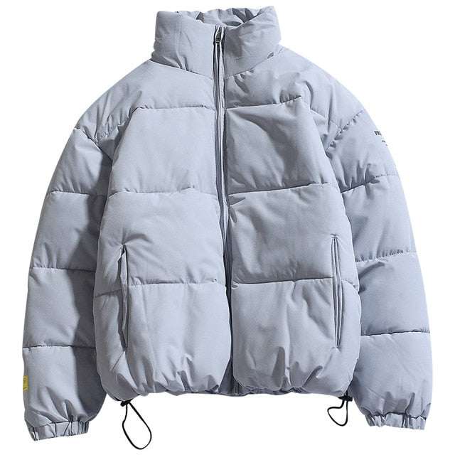 Classic Warm Thick Jackets Solid Color Parkas Casual CoatsMen&