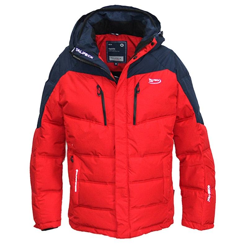 Men's Fashion Waterproof Coat, Men's Parka Waterproof Thick Warm Jackets - Acapparelstore