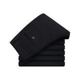 Cotton Casual Pants Stretch Male Trouser Long Straight PantsMen&