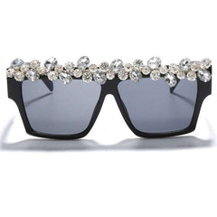 Oversized Square Diamond Sunglasses Women Luxury Brand Fashion Sunglasses - Acapparelstore
