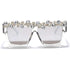 Oversized Square Diamond Sunglasses Women Luxury Brand Fashion Sunglasses - Acapparelstore