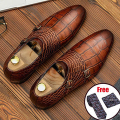 Genuine Leather Men's Shoes Business Men Bullock Genuine Leather Shoes - Acapparelstore