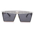 Vintage Square Sunglasses Women Men Luxury Flat Top Metal Steampunk Sunglasses - Acapparelstore