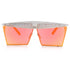 Vintage Square Sunglasses Women Men Luxury Flat Top Metal Steampunk Sunglasses - Acapparelstore