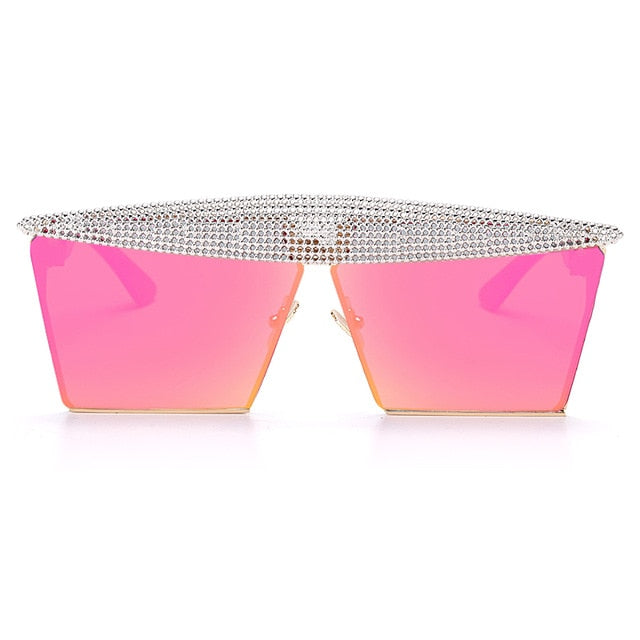 Vintage Square Sunglasses Women Men Luxury Flat Top Metal Steampunk Sunglasses - Acapparelstore