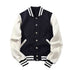 Spliced Brand Jacket Single Breasted Patchwork Coat Bomber JacketMen&