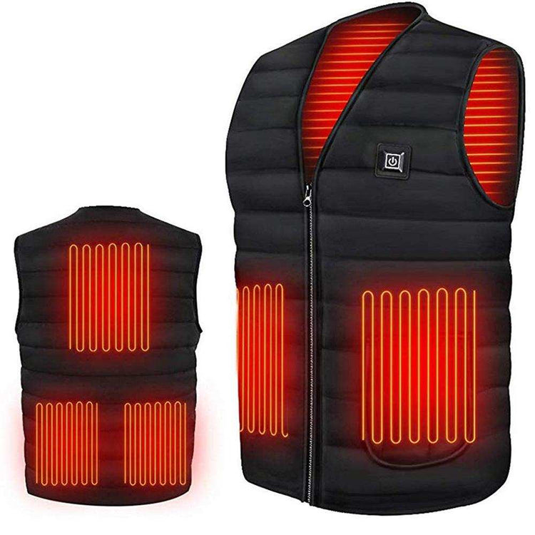 Men Women Autumn winter Vest Smart heating Cotton Vest - Acapparelstore