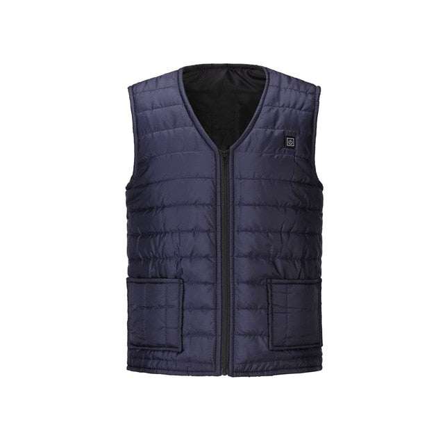Men Women Autumn winter Vest Smart heating Cotton Vest - Acapparelstore