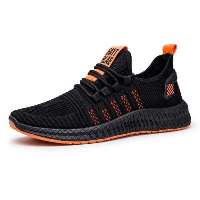 New Mesh Men's Sneakers Casual Shoes Lac-up Lightweight Comfortable Shoes - Acapparelstore