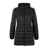 Long Jacket Soft Warm WindbreakerSpring Matte Ultra Light Down Women&