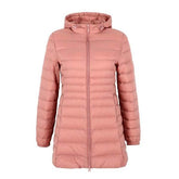 Long Jacket Soft Warm WindbreakerSpring Matte Ultra Light Down Women&
