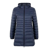Long Jacket Soft Warm WindbreakerSpring Matte Ultra Light Down Women&