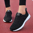Breathable Walking Shoes Flats Casual Lace-Women&