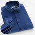 100% Corduroy Cotton Shirt Casual Long Sleeve Business Dress ShirtsMen&