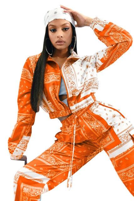 Piece Fitness Sweat suit ZipperWomen's Two Piece Fitness Sweat suit Zipper Up Pants Set Vintage Outfi