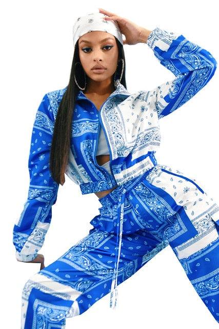 Piece Fitness Sweat suit ZipperWomen's Two Piece Fitness Sweat suit Zipper Up Pants Set Vintage Outfi