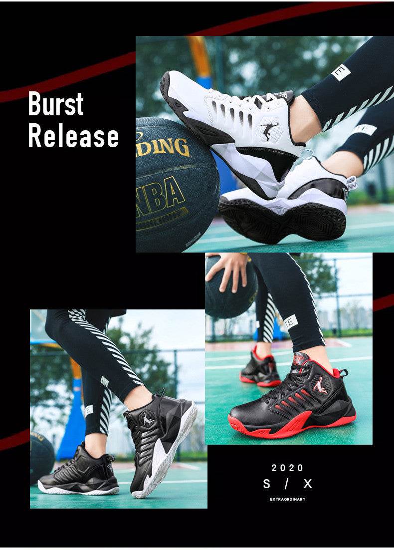 Men's Basketball Shoes Breathable Cushioning Wearable Sports Shoes - Acapparelstore