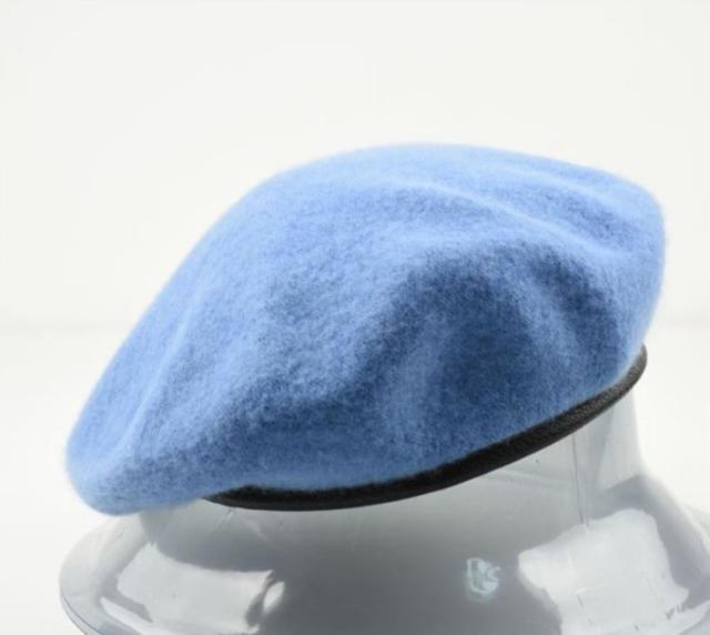 Men's Wool Beret Octagonal Hat Artist Hat Felt Painter military Cap - Acapparelstore