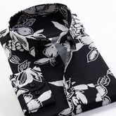 Large Size Flower Print Men&