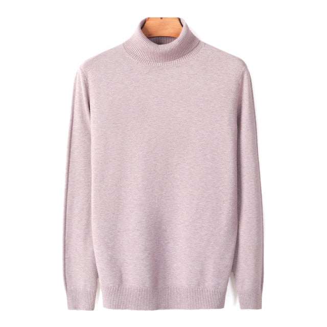 Warm Turtleneck Sweater High Quality Fashion SweatersAutumn Winter Men's Warm Turtleneck Sweater High Quality Fashion Sweat