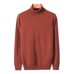 Warm Turtleneck Sweater High Quality Fashion SweatersAutumn Winter Men's Warm Turtleneck Sweater High Quality Fashion Sweat
