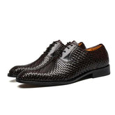Business Leather Shoes Brand Bullock Genuine Leather ShoesMen&