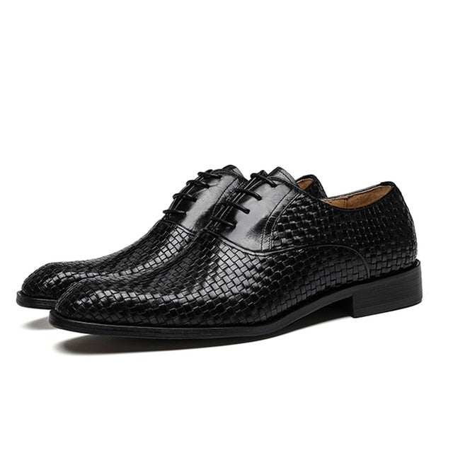 Business Leather Shoes Brand Bullock Genuine Leather ShoesMen's Business Leather Shoes Brand Bullock Genuine Leather Shoes