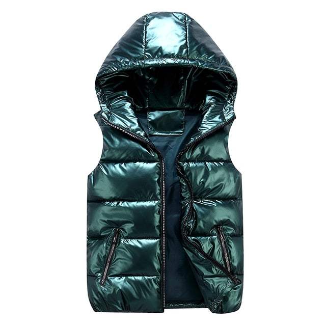 Bright Color Thick Warm Waterproof vestWomen&