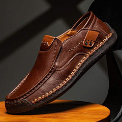 Casual Shoes Handmade Men'Men's Casual Shoes Handmade Men's Style Comfortable Lace Up Shoes