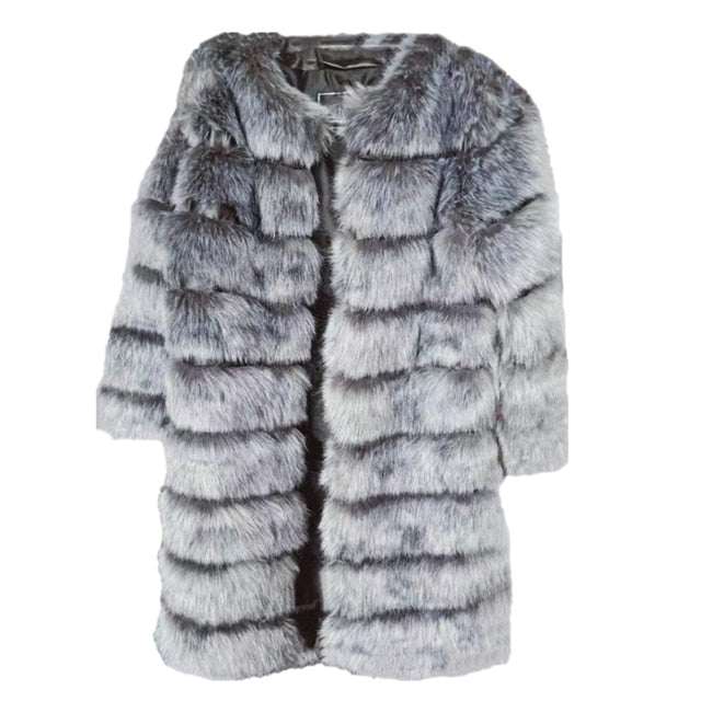 Luxury Super Long Women's Faux Fur Coat Thick Winter Outwear - Acapparelstore