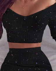 New Spring Fashion Women's Sexy Casual Two-piece Set Suit Sets - Acapparelstore