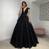 -Neck Wedding Dress Cap Sleeve Sequined BacklessElegant Sexy V-Neck Wedding Dress Cap Sleeve Sequined Backless A-Line 