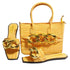 Italian Designer Shoes Bags Matching Set Party Wedding Fashion Shoes - Acapparelstore