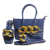 Italian Designer Shoes Bags Matching Set Party Wedding Fashion Shoes - Acapparelstore