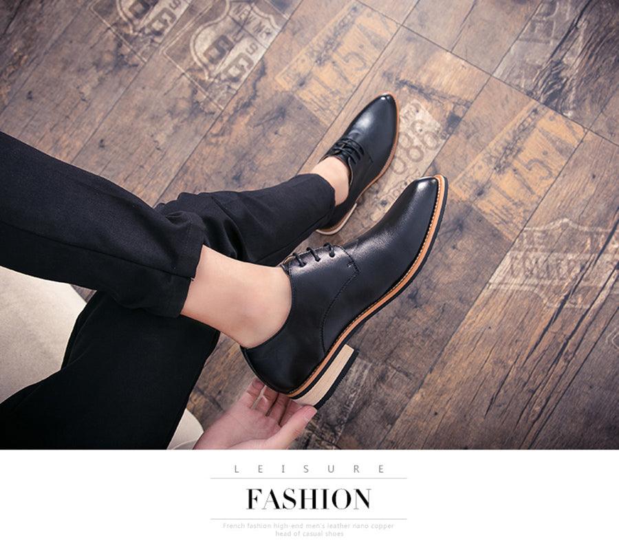 Genuine Leather Oxford Dress Shoes Business ShoesMen&