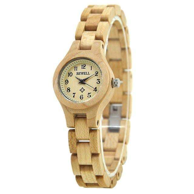 Water Resistance Ladies Fashion Quartz Wooden WatchWater Resistance Ladies Fashion Quartz Wooden Watch